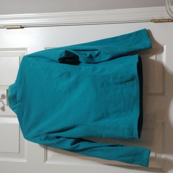 The North Face Teal Pullover Fleece Women's Size Large - Picture 6 of 8